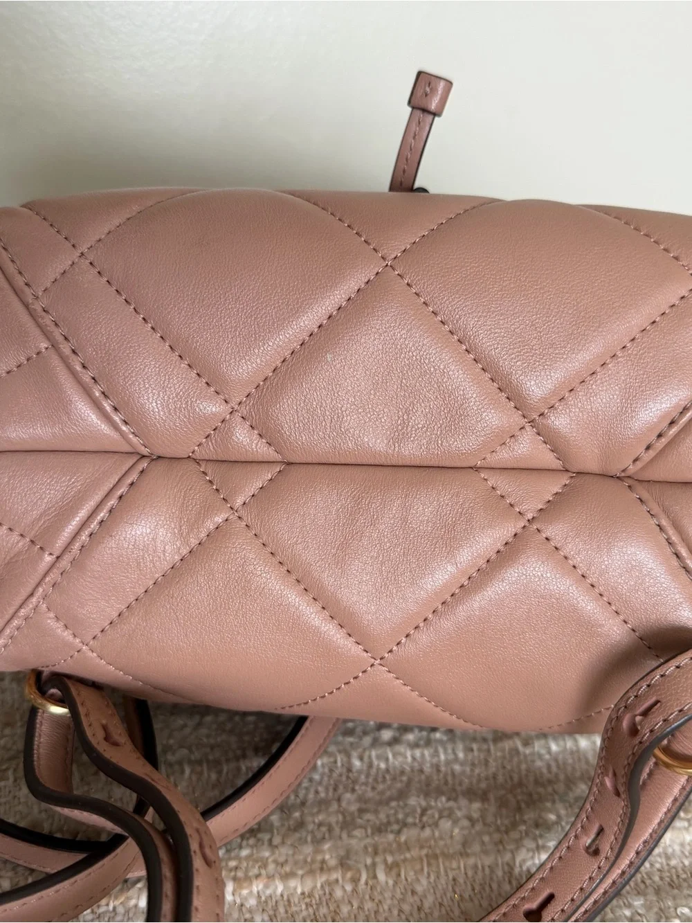 Tory Burch quilted leather